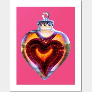 Valentine's Day Lovers Heart Bubble Posters and Art